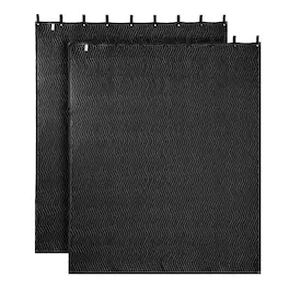 VEVOR - 2 Pcs Sound Dampening Blankets, Soundproof Curtains with 96 x 80 in, Soundproof Blanket with Grommets, Studio Grommeted - Black