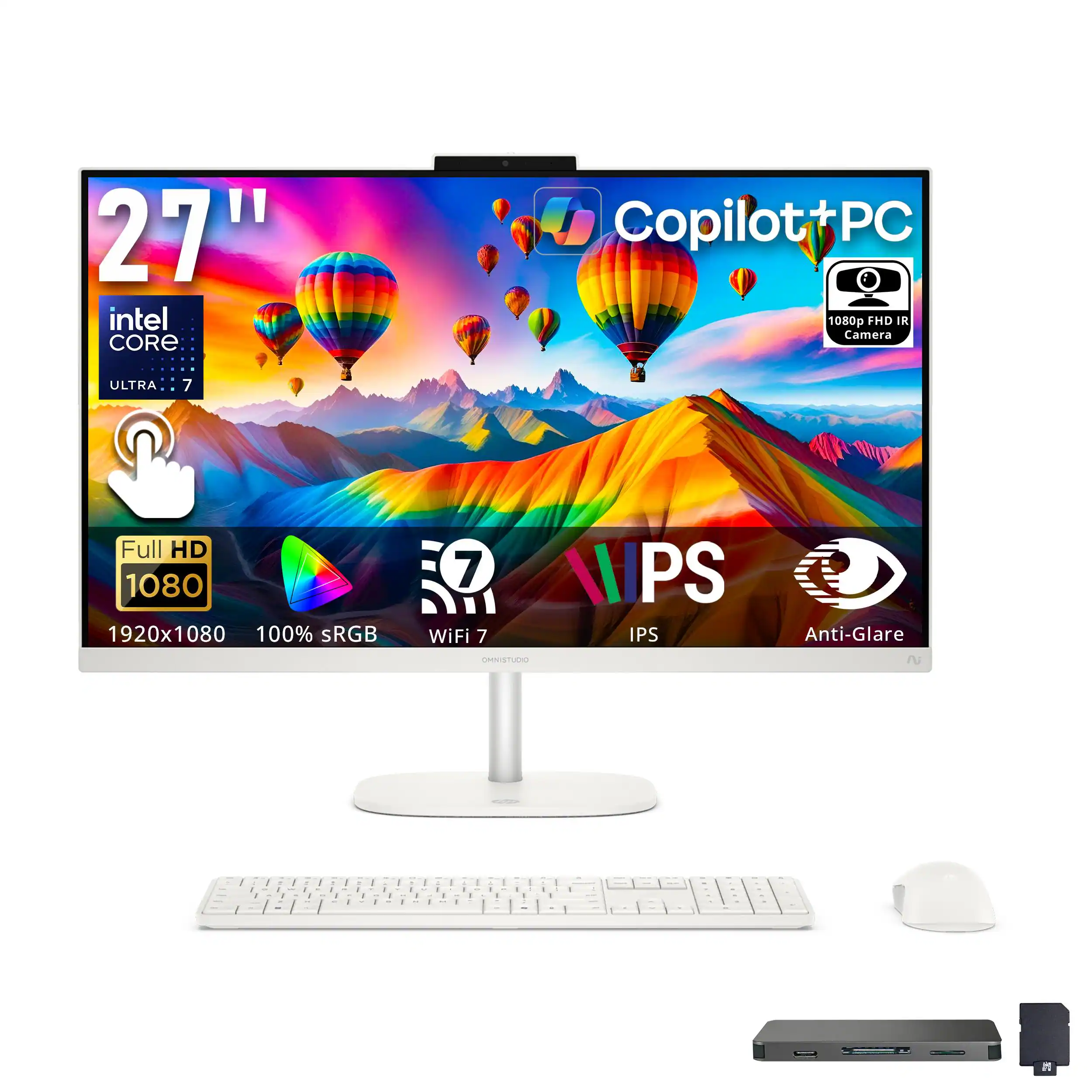 HP Upgraded OmniStudio All in One 27