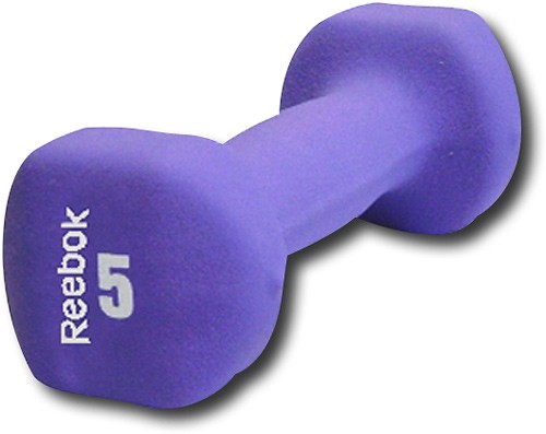 Best Buy: Reebok 5-Lb. Dumbbell RNDCT506