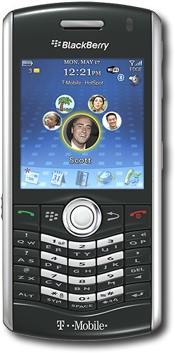  T-Mobile - BlackBerry Pearl 8120 Mobile Phone - Black Emerald