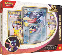 Pokémon - Pokemon TCG: 30th Celebration Greninja ex Box