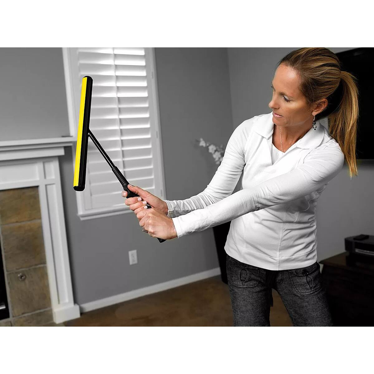 Alt View 3. SKLZ - SKLZ Power Position Right-Handed Golf Swing Trainer - Black/Yellow - Black/Yellow.