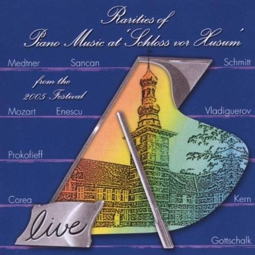 Parties of Piano Music at Schloss vor Husum

from the 2005 Festival

Medtner  
Sancan  
Schmitt  
Mozart  
Enescu  
Vladiguerov  
Prokofieff  
Corea  
Kern  
Gottschalk  

live