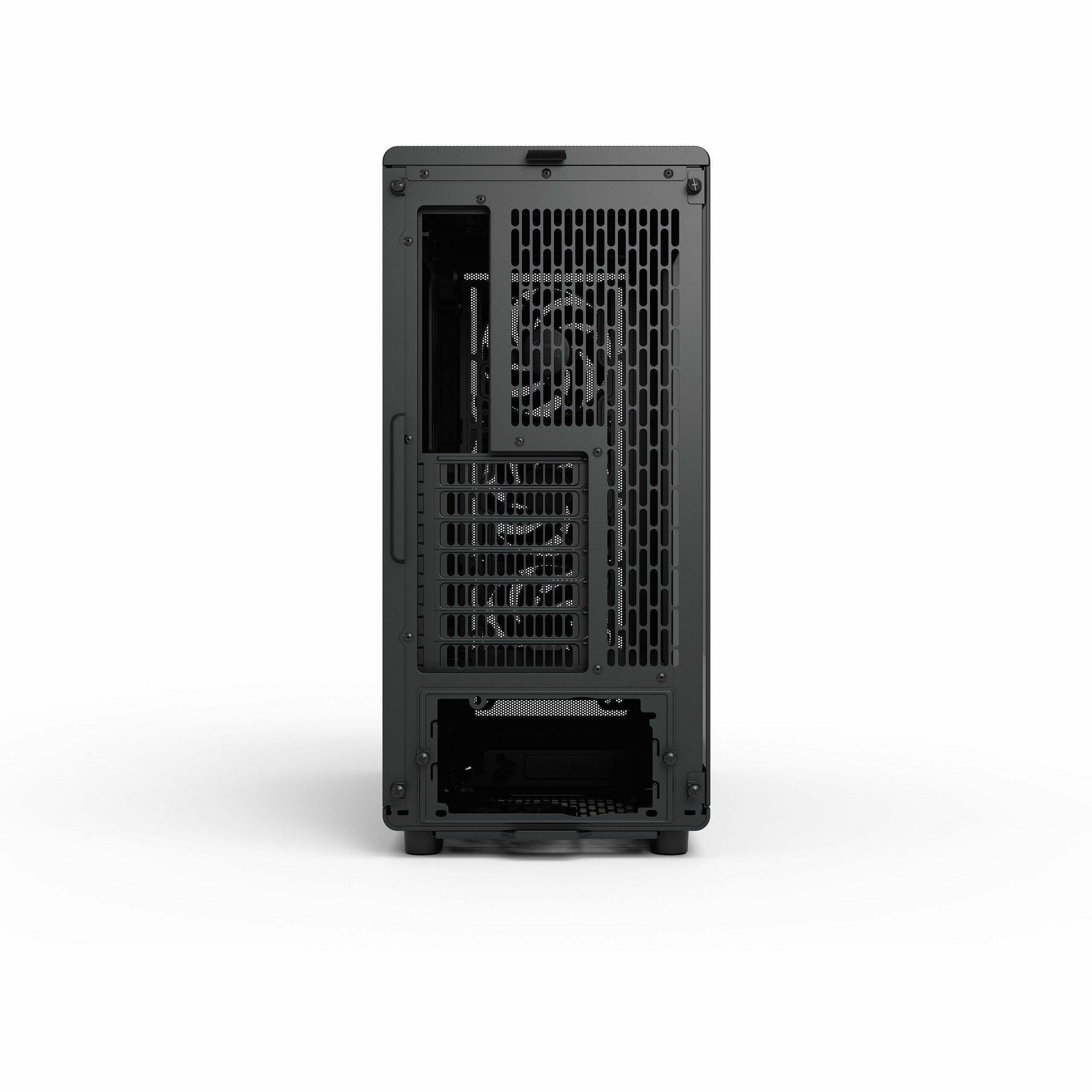 Alt View 2. Fractal Design - Fractal Design Computer Case Epoch - Mid-tower - Black, Tinted - Mesh, Steel, Tempered Glass - 5 x Bay - 3 ? 120mm - Black.