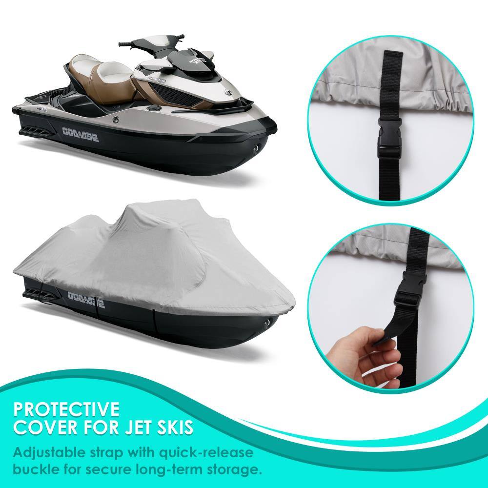 4 SEDADO TC 0d PROTECTIVE COVER FOR JET SKIS  
Adjustable strap with quick-release buckle for secure long-term storage.