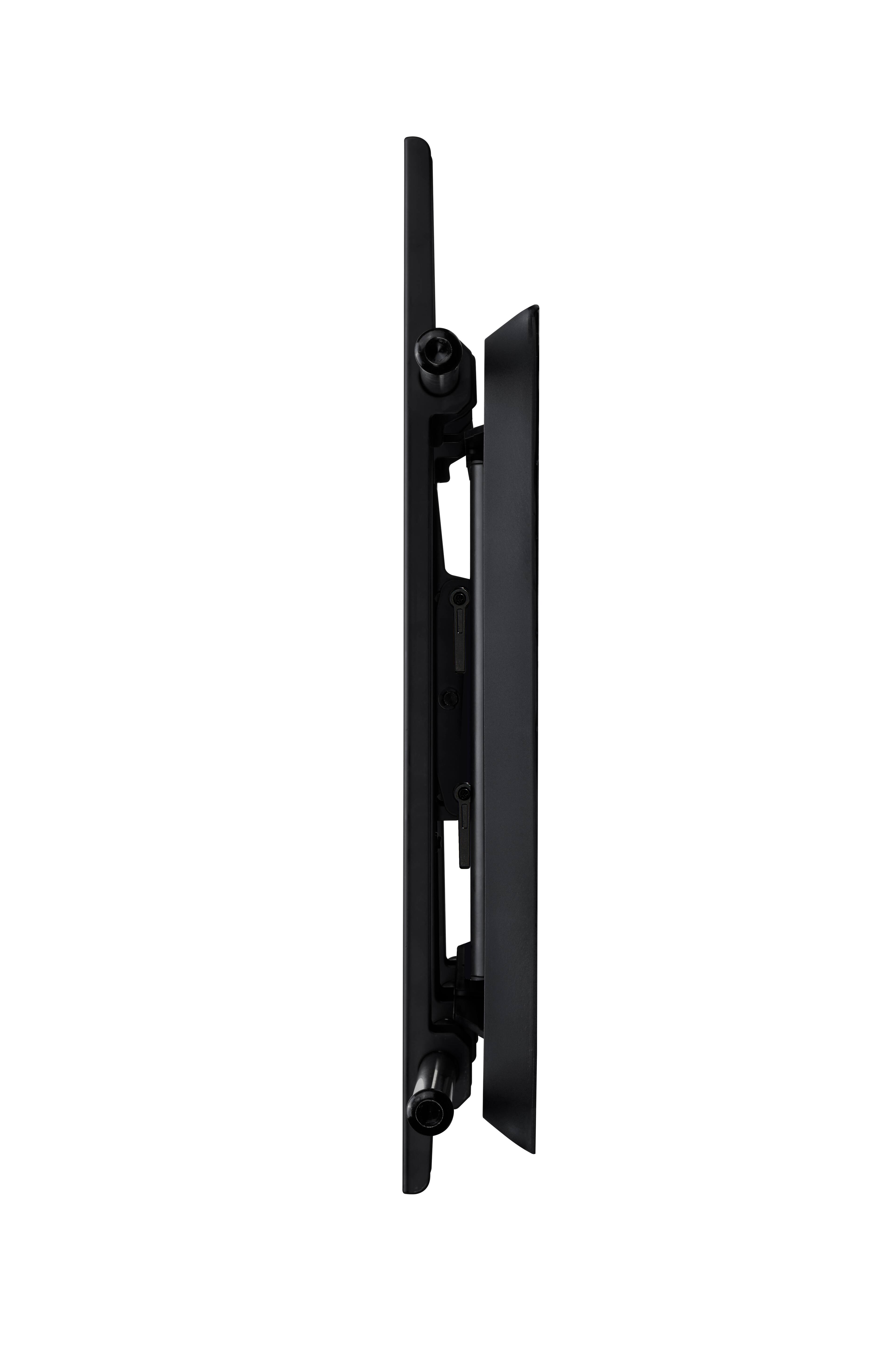 Alt View 2. Samsung - Samsung QN75QN70HAFXZA 75" Smart TV with a Walts FULL-MOTION-MOUNT-43-90 and Amber 3-OUTLET-SURGE Surge Protector (2026) - Black.
