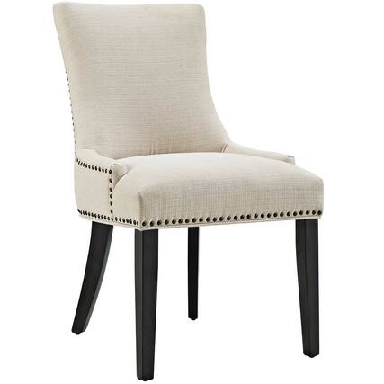 Front. Modway - Marquis Fabric Dining Chair by Modway - Brown.