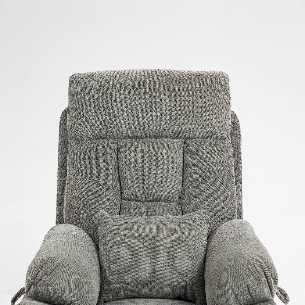 Alt View 7. Ropilly - Ropilly 180 degree lay flat lift chair, electric lift chair for elderly with dual motors - White.