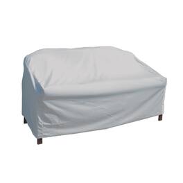Mondawe - 69"W x 42"D x 43"H Outdoor Furniture Protective Cover Fits X-Large Loveseat/Corner Sectional - Gray