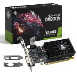 Dazzling Pops - SOYO Geforce GT 740 Low Profile Graphics Card DDR3 Video Card with HDMI 2.0/VGA/DVI PCI Express 3.0 Single