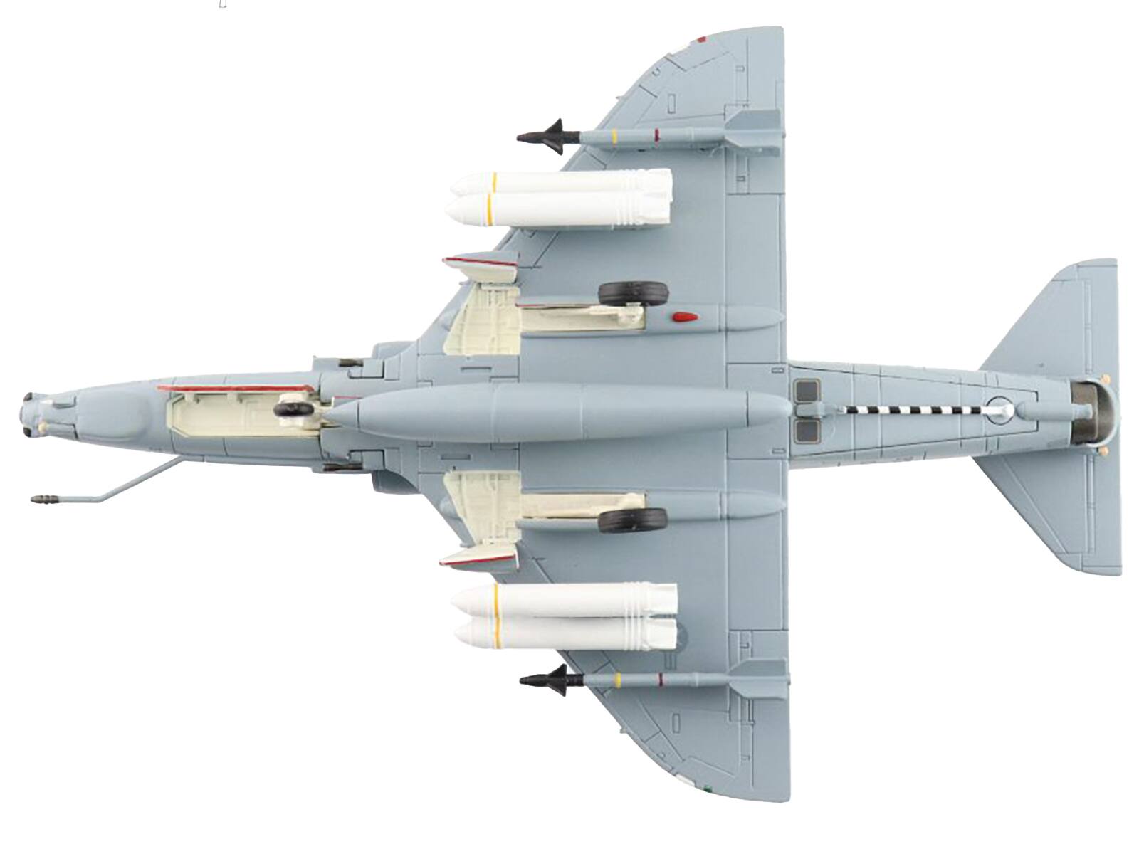 Alt View 1. Hobby Master - Douglas A-4M Skyhawk Aircraft "VMA-214 Blacksheep" (1989) United States Marines "Air Power Series" 1/72 - Gray.