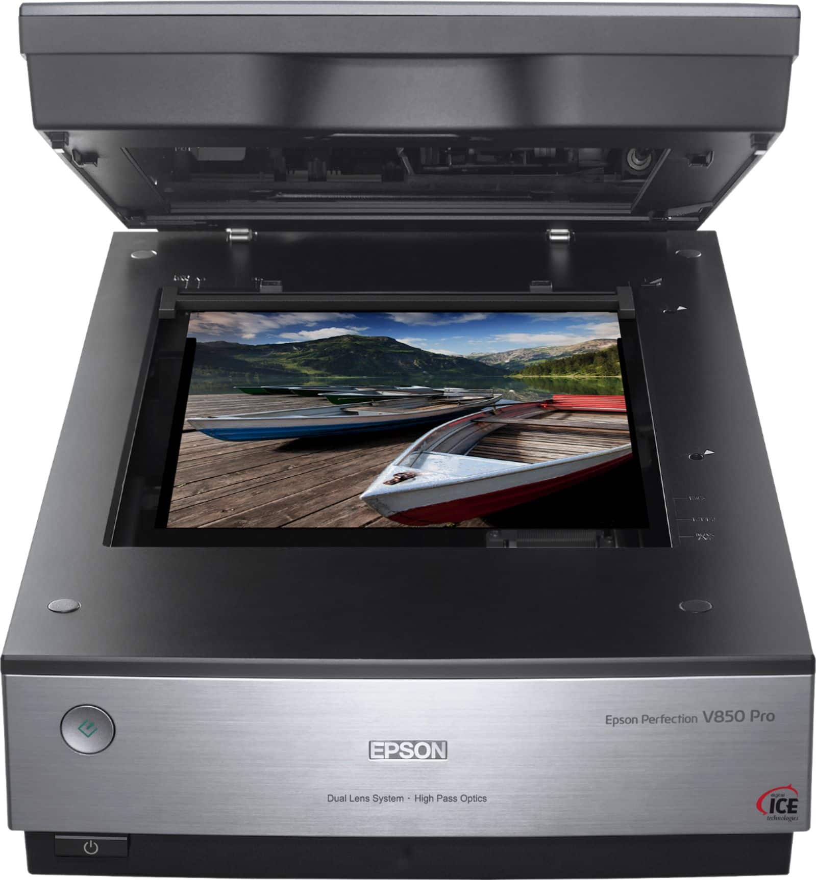 Alt View 14. Epson - Perfection V850 Pro Photo Scanner - Black.