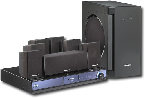 Best Buy: Panasonic 1000W 7.1-Channel Home Theater System with Blu-ray Disc  Player SC-BT200