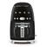 Front. SMEG - DCF02 Drip 10-Cup Coffee Maker - Black.
