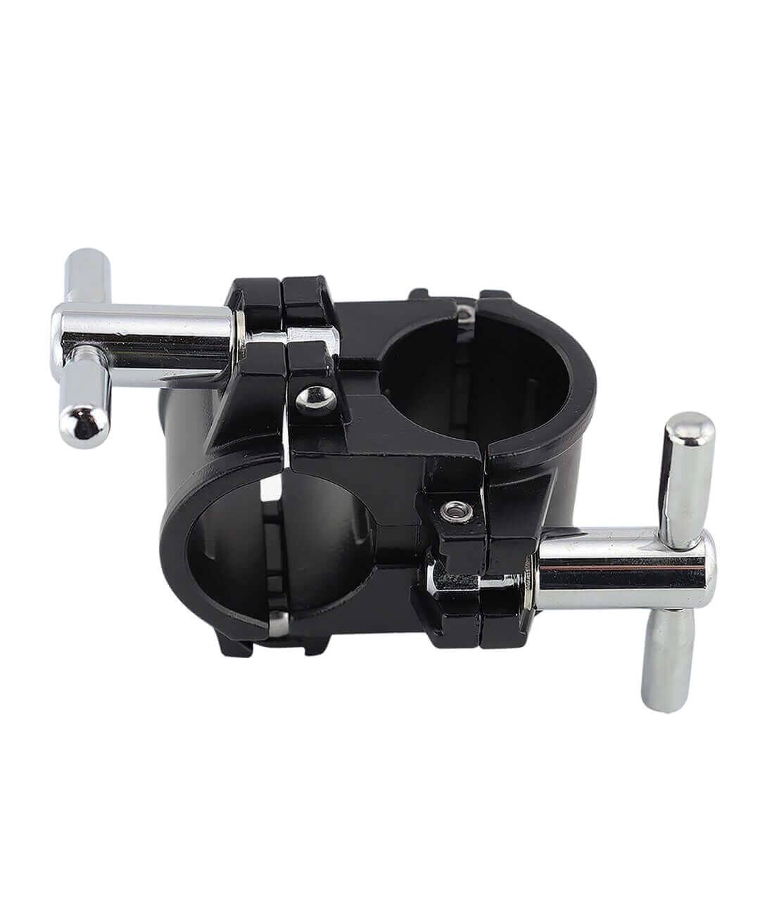 Angle. Gibraltar Hardware - Standard Power Drum Rack Right Angle Clamp, Fixed Connector with Hinged Sides for Joining 1.5" Rack Tubes.