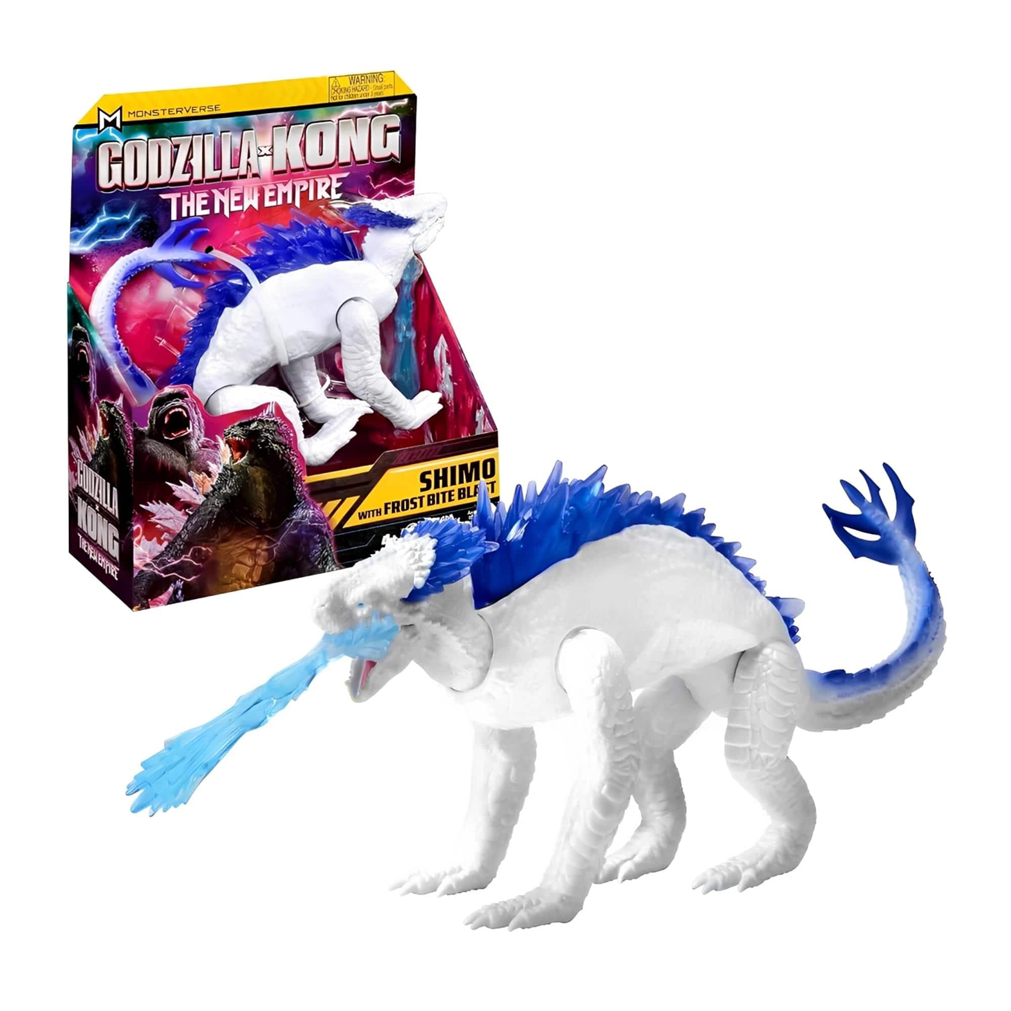 Playmates - Monsterverse Godzilla X Kong Shimo 6 Inch Action Figure - White