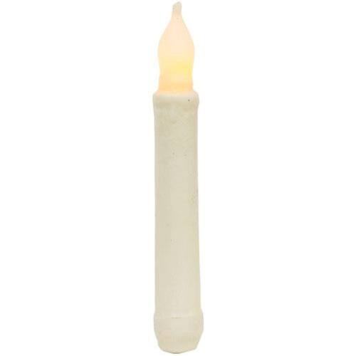 Angle. BreeBe - 4/Pkg Ivory Timer Tapers - Ivory.