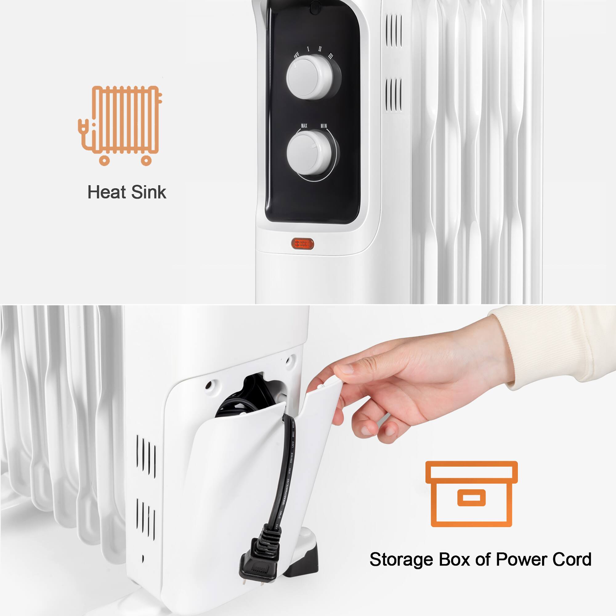 Heat Sink

Storage Box of Power Cord