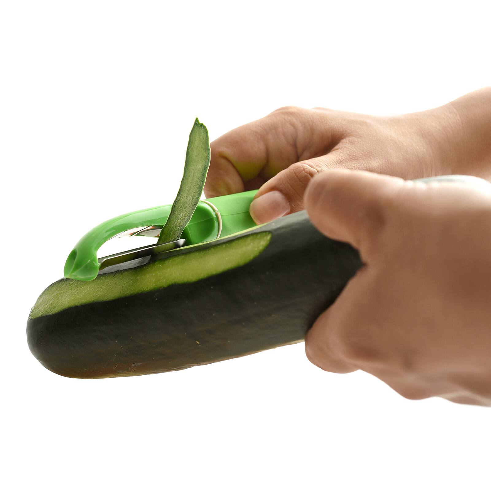 Alt View 3. Norpro - Grip-EZ Vegetable Peeler, 7.25-Inch, Green - Green.