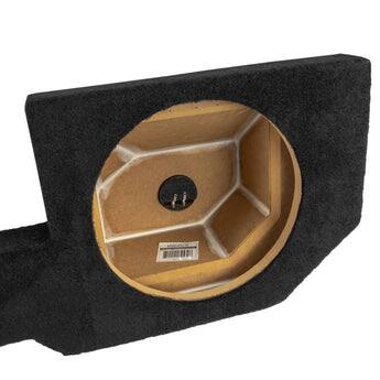 Alt View 1. NVX - 2002-2018 Ram Quad and Crew Cab - Custom-Fit Empty Dual 12" Sealed Subwoofer Enclosure - Black.