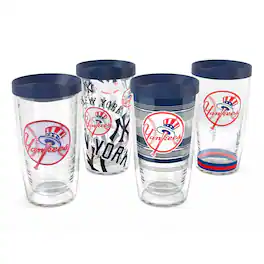 Tervis - New York Yankees Four-Pack 16oz. Classic Tumbler Set - Multicolor