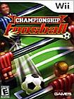 Front Detail. Championship Foosball - Nintendo Wii.