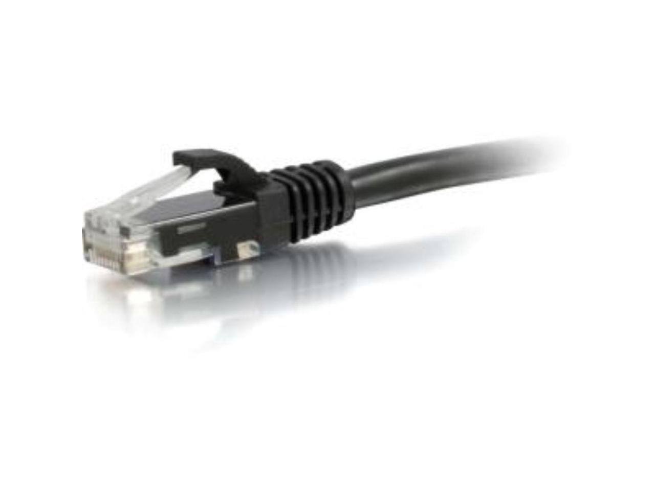 Alt View 9. Cables to Go - C2G 00723 C2G 1FT CAT6A SNAGLESS UNSHIELDED (UTP) NETWORK PATCH ETHERNET CABLE - BLACK - 1.