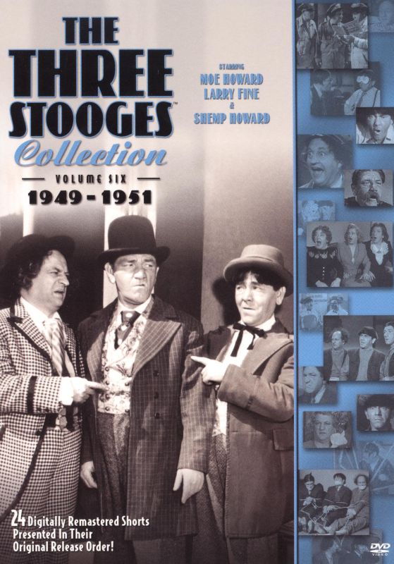  The Three Stooges Collection, Vol. 6: 1949-1951 [2 Discs] [DVD]