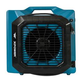 XPOWER - 1/3 HP 1150 CFM 5 Speed Sealed Motor, Carpet Dryer - Blue