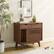 Alt View 2. Modway - Render Cat Cabinet by Modway - Walnut.