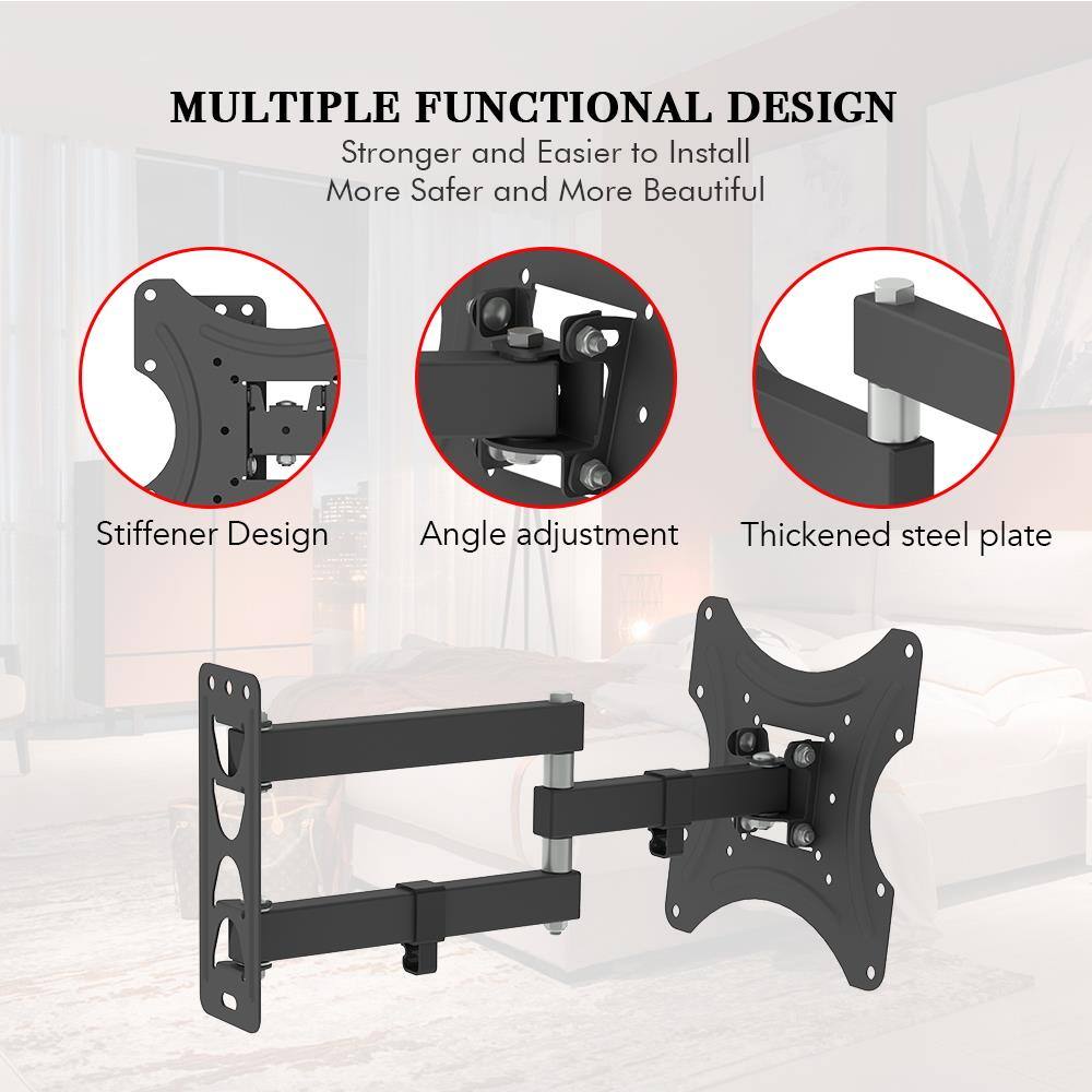 MULTIPLE FUNCTIONAL DESIGN  
Stronger and Easier to Install  
More Safer and More Beautiful  

- Stiffener Design  
- Angle adjustment  
- Thickened steel plate