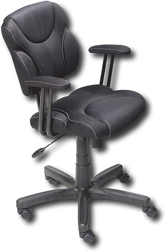 Best Buy: True Innovations Mesh Task Chair Black 8630