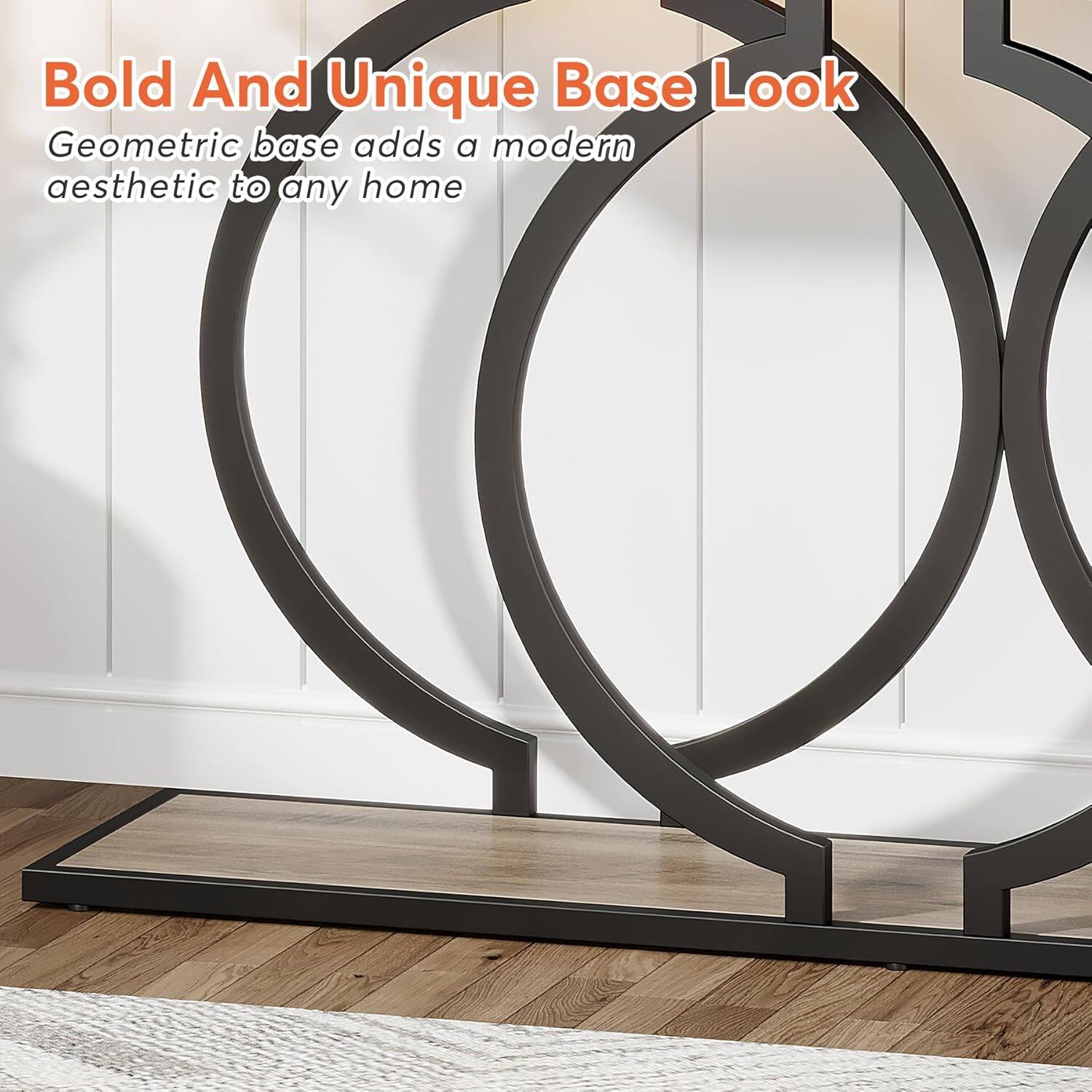 Bold And Unique Base Look

Geometric base adds a modern aesthetic to any home