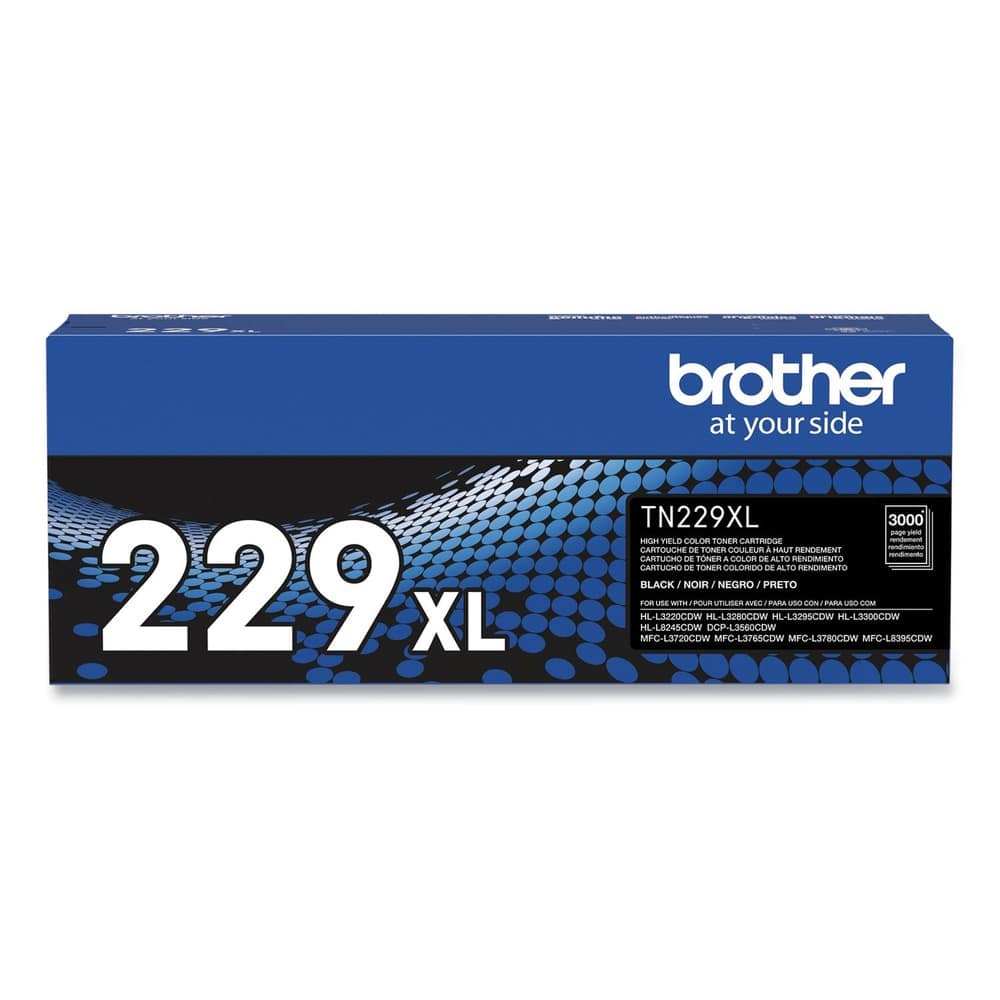Brother - TN229XLBK 3,000 Page-Yield High-Yield Toner - Black