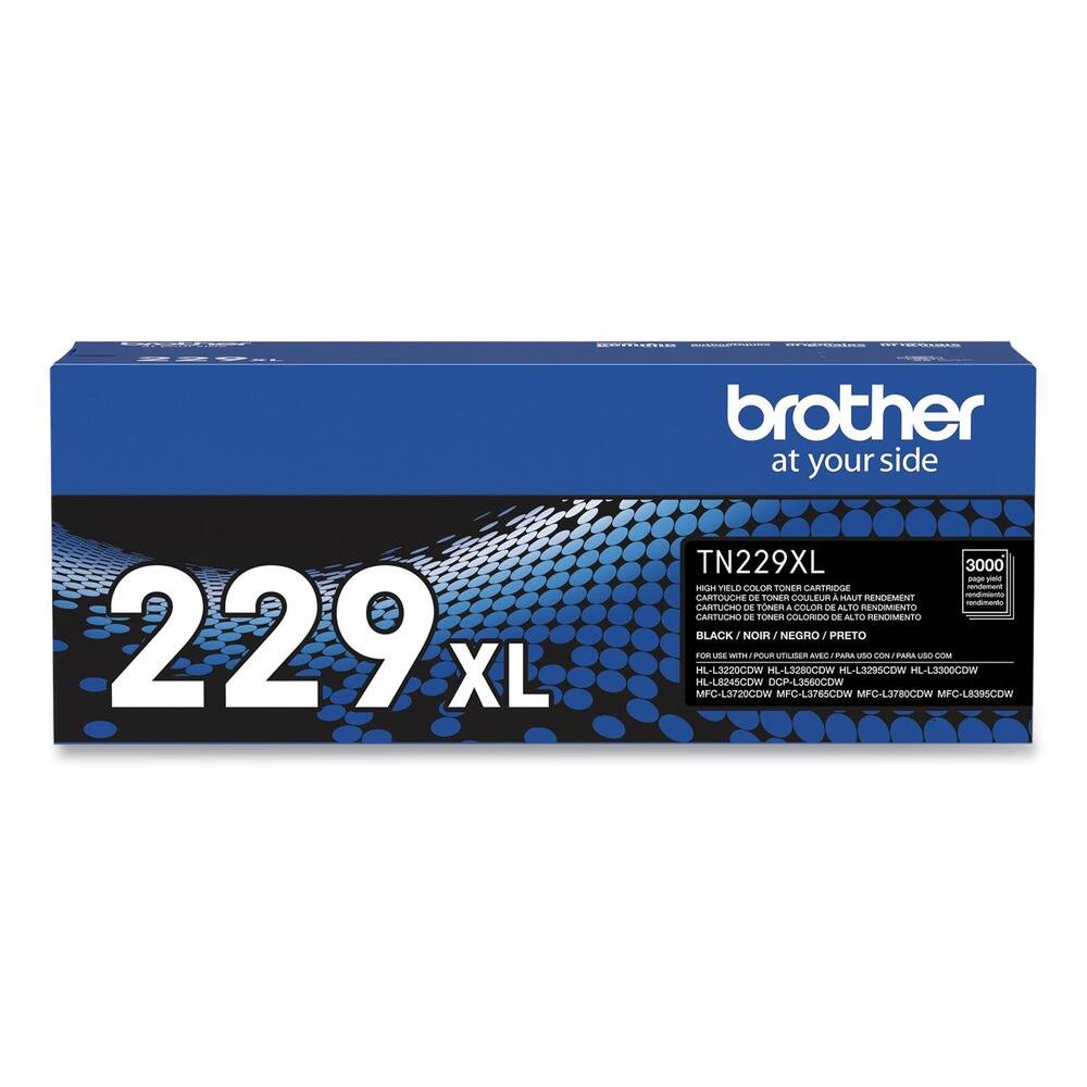 Brother - TN229XLBK 3,000 Page-Yield High-Yield Toner - Black