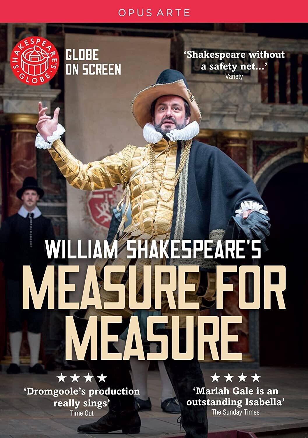 Front. Dominic Rowan - Measure for Measure   - DVD.