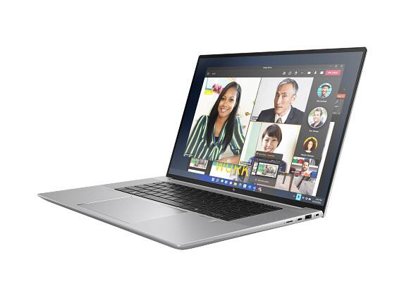 Angle. HP - HP ZBook Studio 16" G11 Mobile Workstation PC  Wolf Pro Security Edition NVIDIA - Silver.
