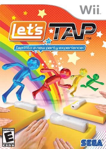 Front Standard. Let's Tap - Nintendo Wii.