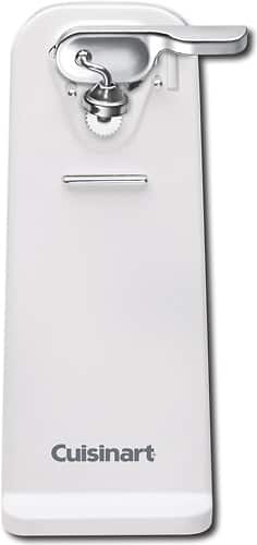 Front. Cuisinart - Deluxe Can Opener - White.