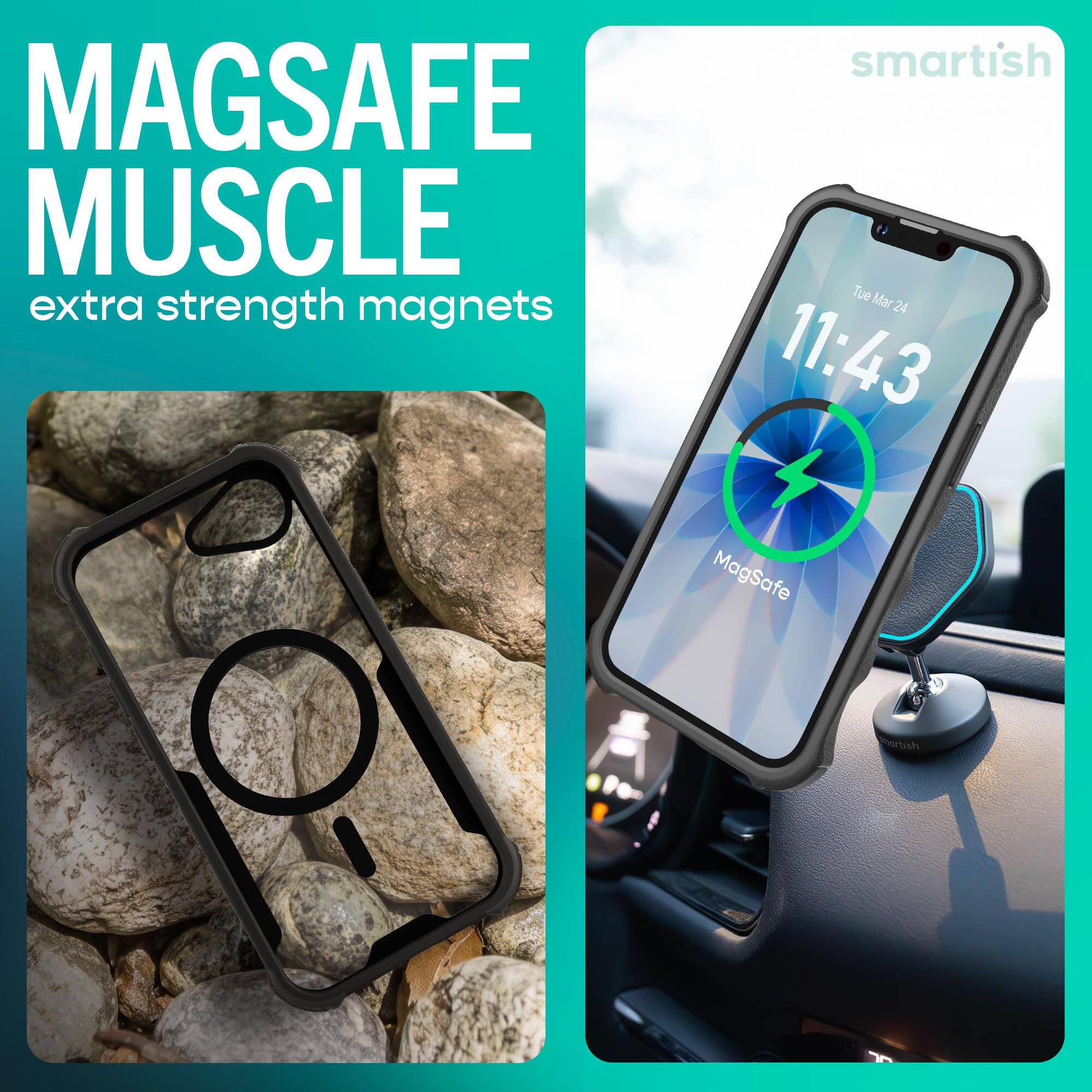 smartish MAGSAFE MUSCLE  
extra strength magnets  
Tue Mar 24 11:43  
MagSafe
