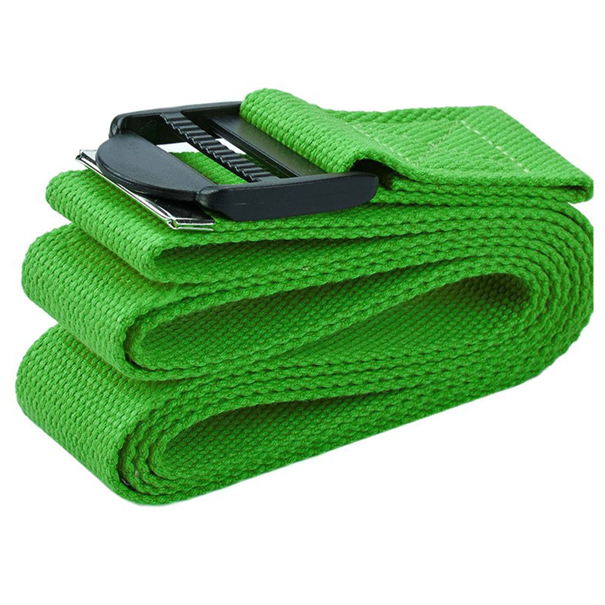 Alt View 7. BalanceFrom Fitness - BalanceFrom Fitness 7 Piece Yoga Set with Mat, Stretch Strap & Knee Pad, Green - Green.
