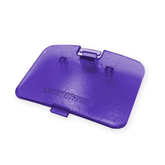 Old Skool - N64 Expansion Port Cover - Grape