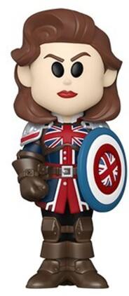 Funko - VINYL SODA: What If? - Captain Carter (Styles May Vary) - Collectibles - Multicolor