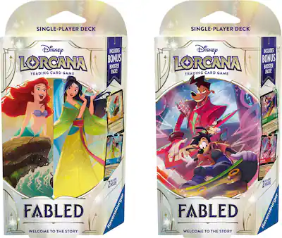 Disney Lorcana Fabled Player Single Player Deck Styles May Vary 11098636 - Best Buy Disney Lorcana Fabled Player Single Player Deck Styles May Vary 11098636 - Best Buy