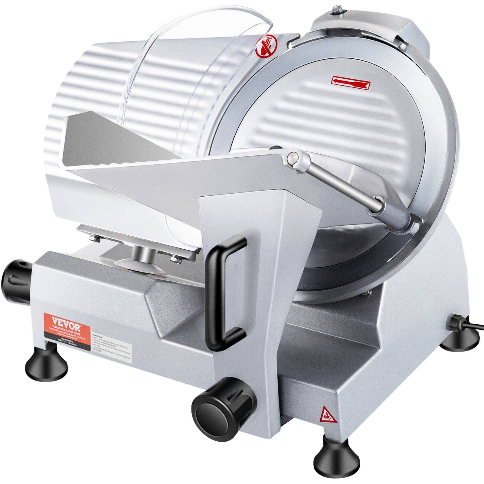Front. Dexmalle - Dexmalle-240W Commercial Meat Slicer-Natural - Natural.