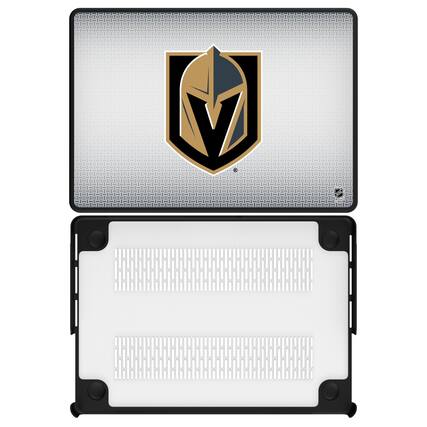 Front. Keyscaper - Vegas Golden Knights Linen MacBook Case - Pro 13 in - Multicolor.