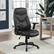Alt View 14. Office Star Products - Exec Bonded Leather Office Chair - Black.