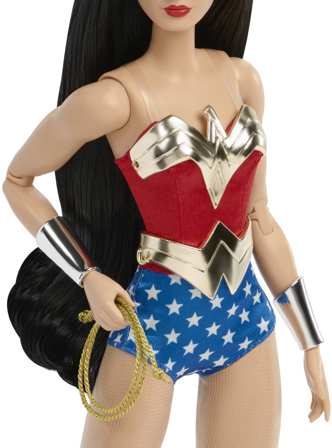 Alt View 4. Mattel - Mattel Collectible - Barbie Signature Wonder Woman Doll (DC)   - COLLECTIBLES - Multicolor.