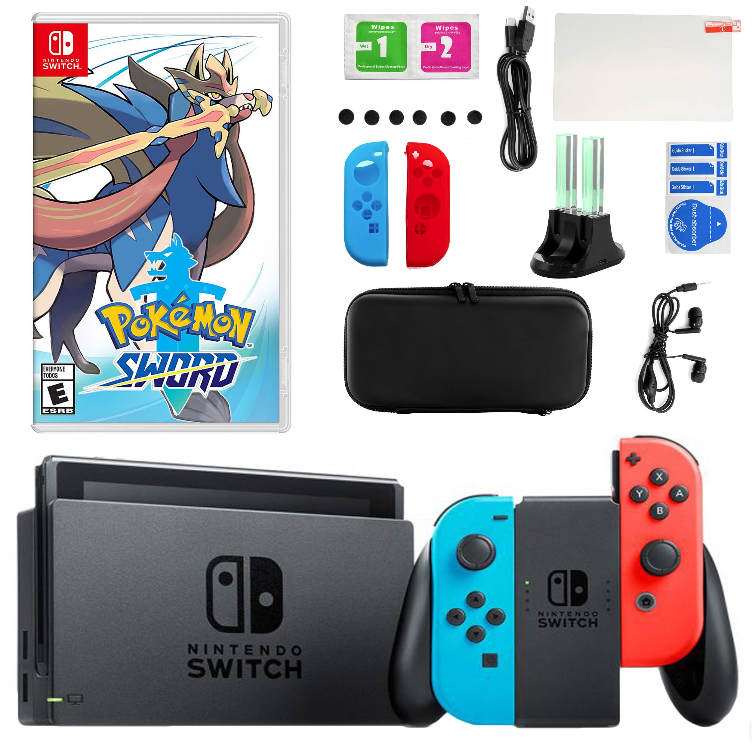 TINTNRU .IE SWITCH. Wises - 1 - | I - Wiges - | | - 2 | I - n L - - I - - I  - 1 Dust-shsomer | I I I PoKeMON VINEONE To SWORD E ESRE a n i Y x A  NINTENDO SWITCH NINTENDO SWITCH