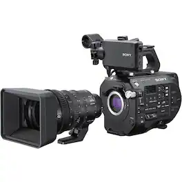 Sony - PXW-FS7M2K Super 35 4K XDCAM Camcorder Kit with E PZ 18-110mm f/4 G OSS Lens - Black